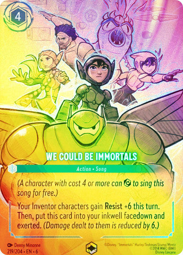 ディズニーロルカナ WE COULD BE IMMORTALS エンチャンテッド Buy We