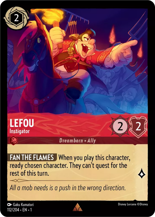 Lefou - Instigator [1TFC-112] (The First Chapter) (Rare)