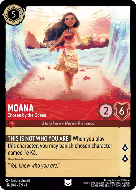 Moana - Chosen by the Ocean [1TFC-117] (The First Chapter) (Uncommon)