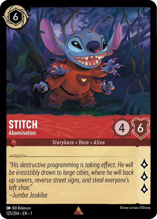 Stitch - Abomination [1TFC-125] (The First Chapter) (Rare)