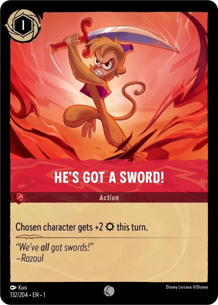 He's Got a Sword! [1TFC-132] (The First Chapter) (Common)