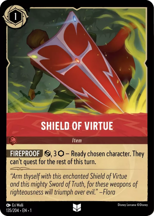 Shield of Virtue [1TFC-135] (The First Chapter) (Uncommon)
