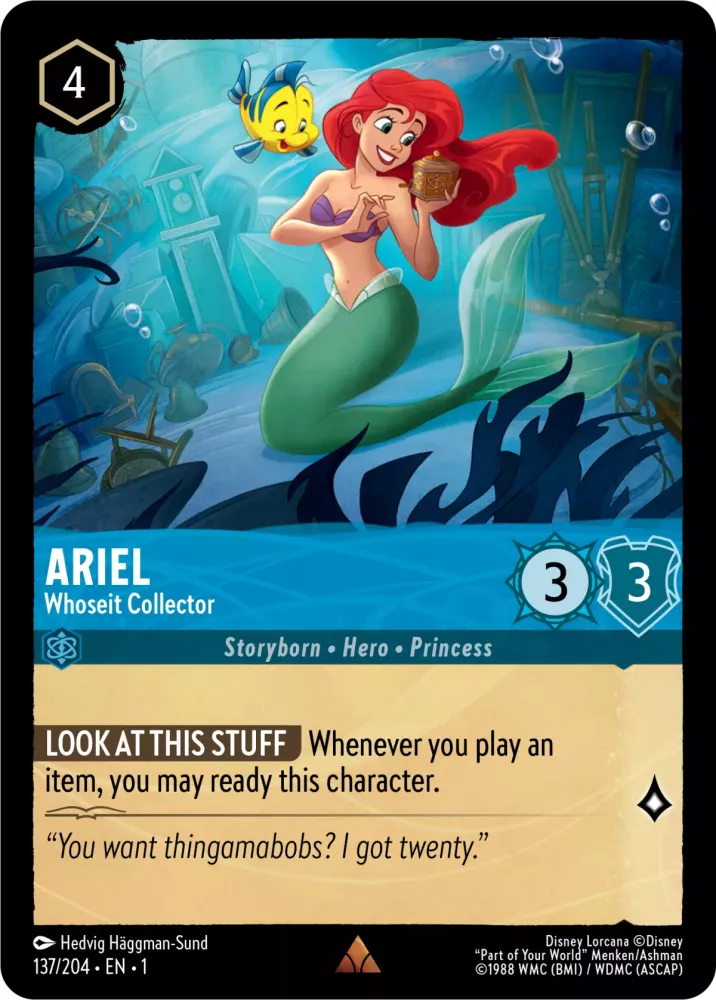 Ariel - Whoseit Collector [1TFC-137] (The First Chapter) (Rare)