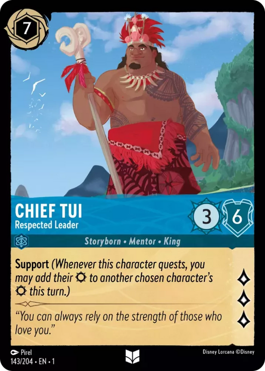 Chief Tui - Respected Leader [1TFC-143] (The First Chapter) (Uncommon)