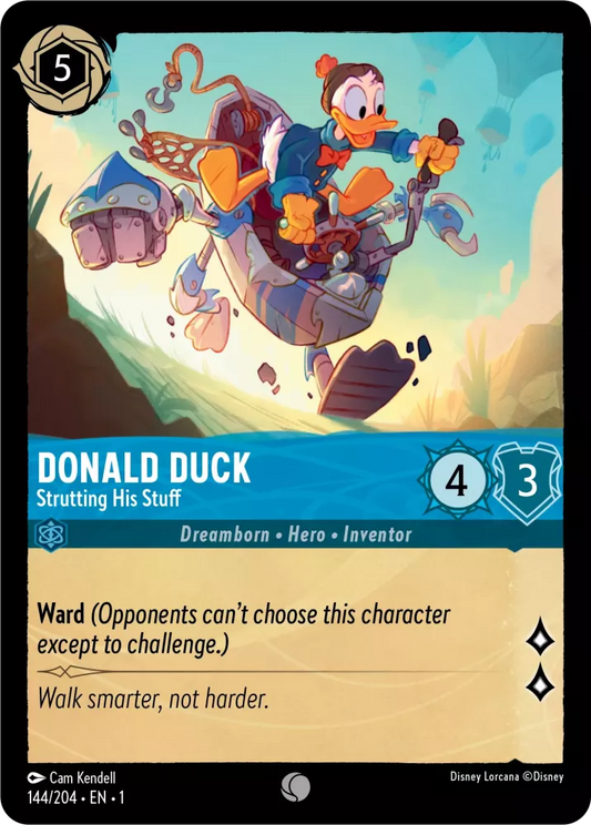 Donald Duck - Strutting His Stuff [1TFC-144] (The First Chapter) (Common)