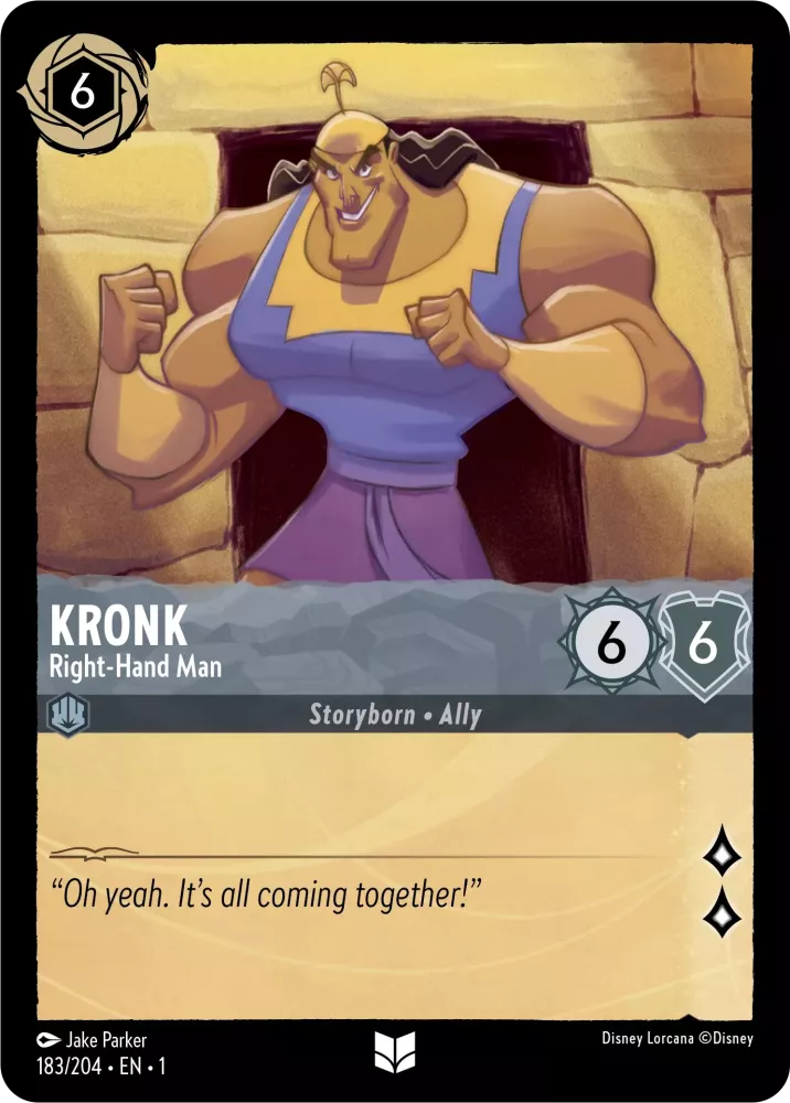 Kronk - Right-Hand Man [1TFC-183] (The First Chapter) (Uncommon)