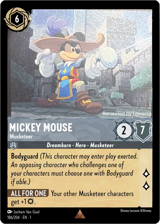 Mickey Mouse - Musketeer [1TFC-186] (The First Chapter) (Rare)