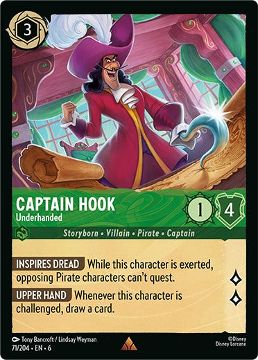 Captain Hook Underhanded (AZR-71)