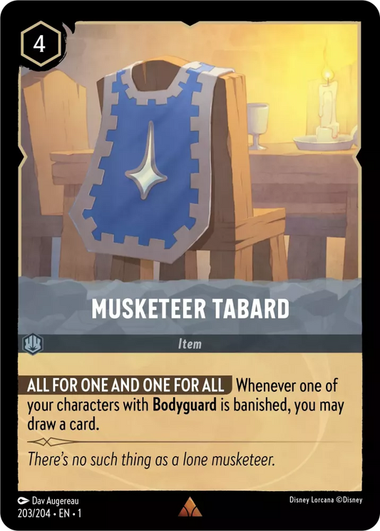 Musketeer Tabard [1TFC-203] (The First Chapter) (Rare)