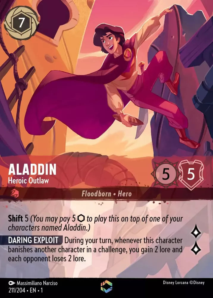 Aladdin - Heroic Outlaw (V.2) [1TFC-211] (The First Chapter) (Enchanted)
