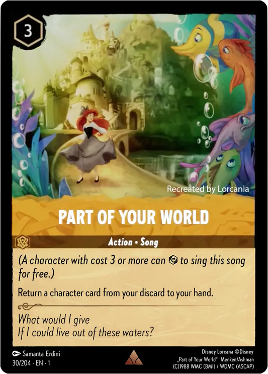 Part of Your World [1TFC-30] (The First Chapter) (Rare)