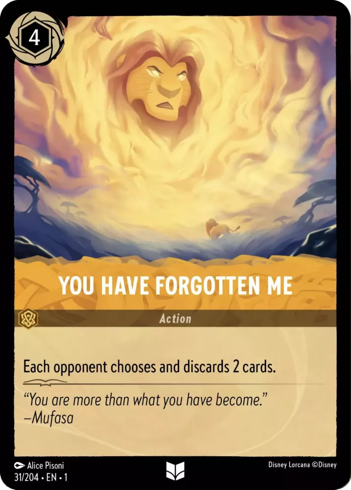 You Have Forgotten Me [1TFC-31] (The First Chapter) (Uncommon)