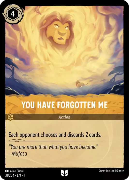 You Have Forgotten Me [1TFC-31] (The First Chapter) (Uncommon)