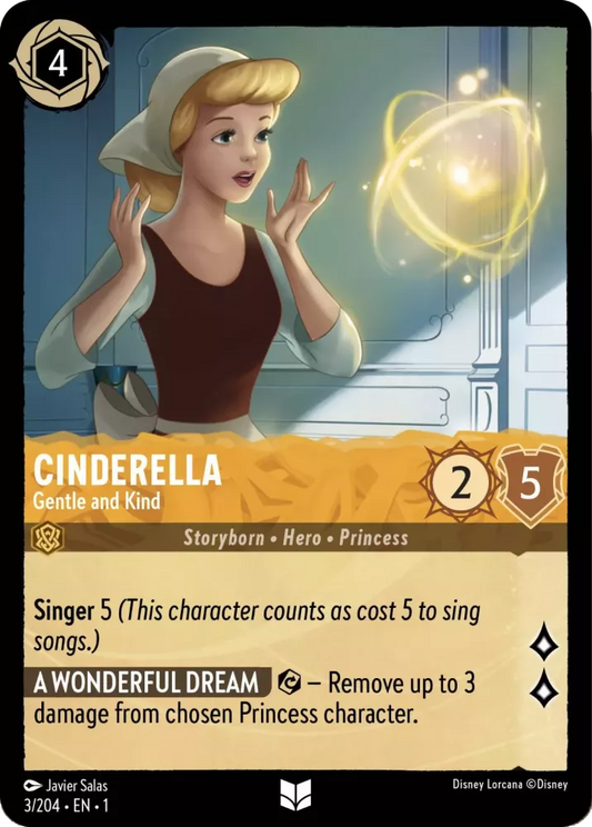 Cinderella - Gentle and Kind [1TFC-3] (The First Chapter) (Uncommon)