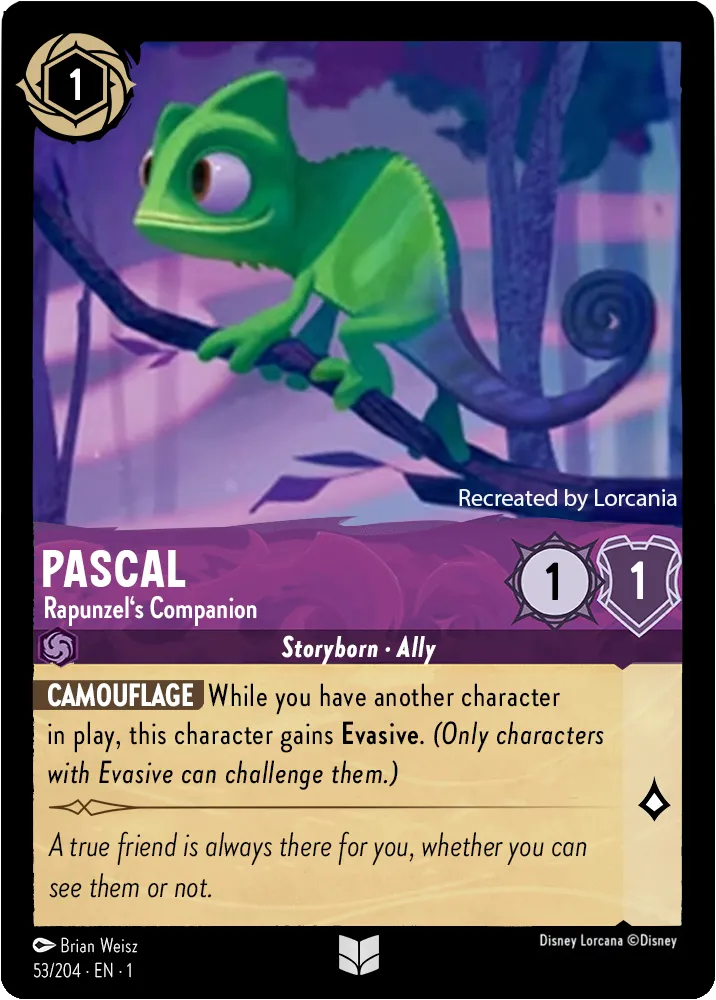 Pascal - Rapunzel's Companion [1TFC-53] (The First Chapter) (Uncommon)