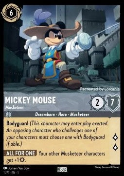 Mickey Mouse - Musketeer [PR1-11] (Promos Year 1) (Promo)