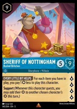 Sheriff Of Nottingham - Bushel Britches (SS-145)