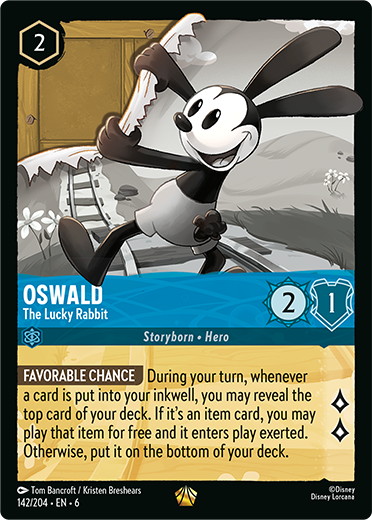 Oswald The Lucky Rabbit (AZR-142)