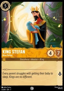 King Stefan - New Father [7ARI-3] (Archazia's Island) (Common)