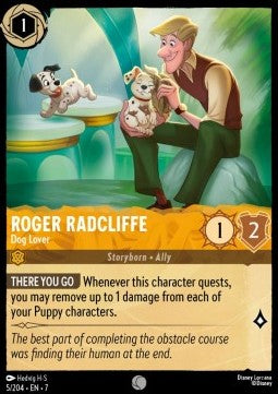 Roger Radcliffe - Dog Lover [7ARI-5] (Archazia's Island) (Common)