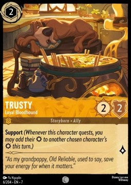 Trusty - Loyal Bloodhound [7ARI-6] (Archazia's Island) (Common)