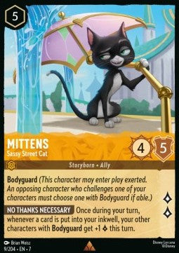 Mittens - Sassy Street Cat [7ARI-9] (Archazia's Island) (Rare)