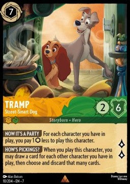 Tramp - Street‐Smart Dog [7ARI-10] (Archazia's Island) (Rare)