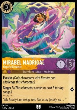 Mirabel Madrigal - Hopeful Dreamer [7ARI-13] (Archazia's Island) (Uncommon)