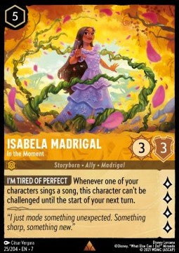 Isabela Madrigal - In the Moment [7ARI-25] (Archazia's Island) (Rare)