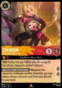 Calhoun - Courageous Rescuer [7ARI-26] (Archazia's Island) (Rare)