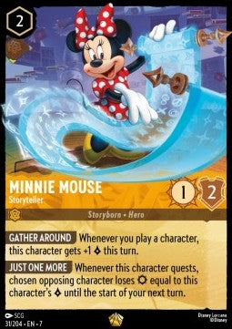 Minnie Mouse - Storyteller [7ARI-31] (Archazia's Island) (Legendary)