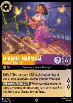 Mirabel Madrigal - Musically Talented (V.1) [7ARI-35] (Archazia's Island) (Super Rare)