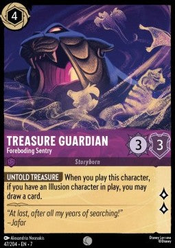 Treasure Guardian - Foreboding Sentry [7ARI-47] (Archazia's Island) (Common)