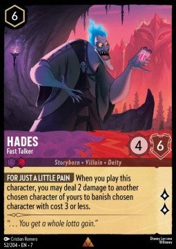 Hades - Fast Talker [7ARI-52] (Archazia's Island) (Rare)