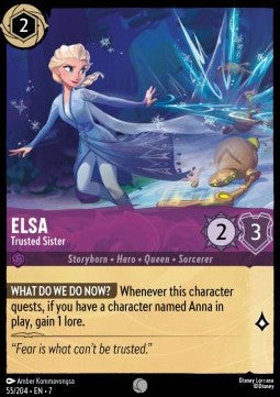 Elsa - Trusted Sister [7ARI-55] (Archazia's Island) (Common)