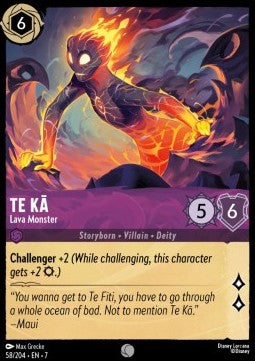 Te Kā - Lava Monster [7ARI-58] (Archazia's Island) (Common)