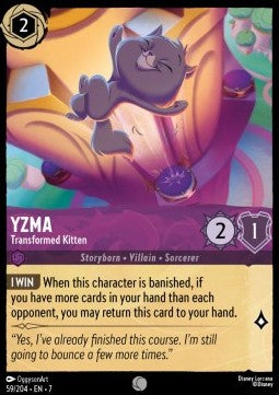 Yzma - Transformed Kitten [7ARI-59] (Archazia's Island) (Common)