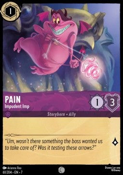 Pain - Impudent Imp [7ARI-61] (Archazia's Island) (Common)