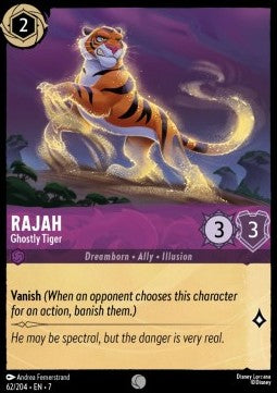 Rajah - Ghostly Tiger [7ARI-62] (Archazia's Island) (Common)