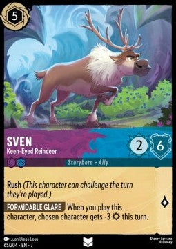 Sven - Keen‐Eyed Reindeer [7ARI-65] (Archazia's Island) (Uncommon)
