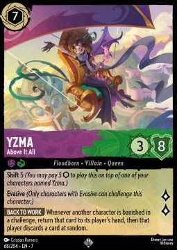 Yzma - Above It All [7ARI-68] (Archazia's Island) (Super Rare)