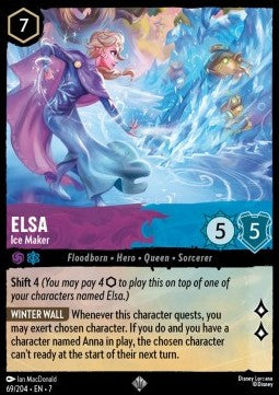 Elsa - Ice Maker [7ARI-69] (Archazia's Island) (Super Rare)