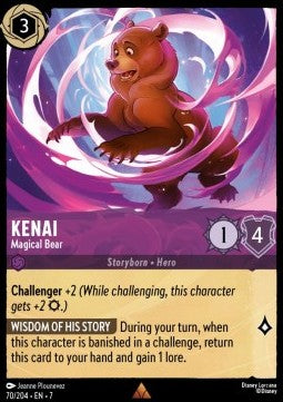 Kenai - Magical Bear [7ARI-70] (Archazia's Island) (Rare)