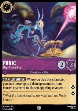 Panic - High‐Strung Imp [7ARI-75] (Archazia's Island) (Common)