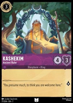 Kashekim - Ancient Ruler [7ARI-77] (Archazia's Island) (Uncommon)
