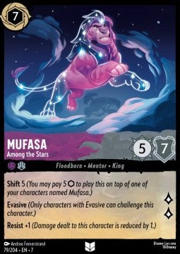 Mufasa - Among the Stars [7ARI-79] (Archazia's Island) (Uncommon)