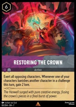 Restoring the Crown [7ARI-83] (Archazia's Island) (Rare)