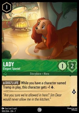 Lady - Elegant Spaniel [7ARI-100] (Archazia's Island) (Common)