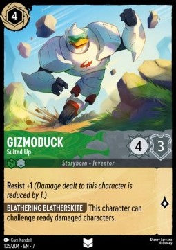 Gizmoduck - Suited Up [7ARI-105] (Archazia's Island) (Uncommon)