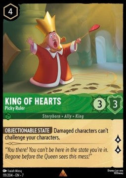 King of Hearts - Picky Ruler [7ARI-111] (Archazia's Island) (Rare)